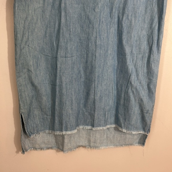 Girl Krazy Blue Ruffle Sleeve Tip 100% cotton size S - Picture 3 of 7